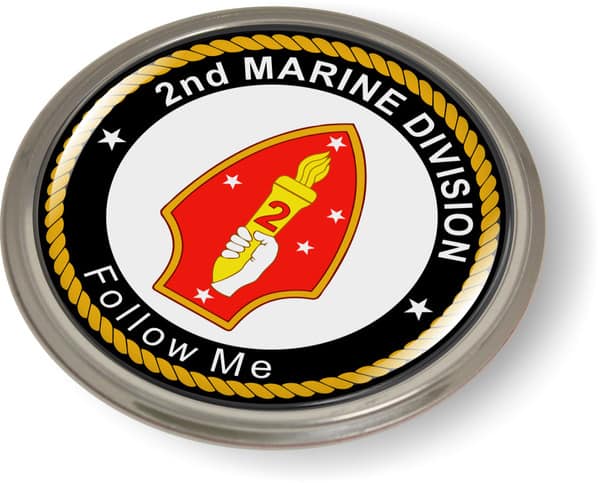 USMC - 2nd Marine Division Emblem